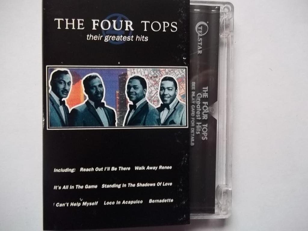 The Four Tops FOUR TOPS Their Greatest Hits 20 Track Cassette (Cassette)