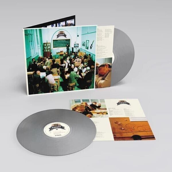 OASIS - The Masterplan. 25th Ann. -VINILE 2LP silver Vinyl SEALED SIGILLATO
