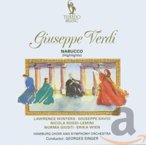 HAMBURG CHOIR AND SYMPHONY ORCHESTRA / LAWRENCE WINTERS / GI Verdi: Nabucco (CD)