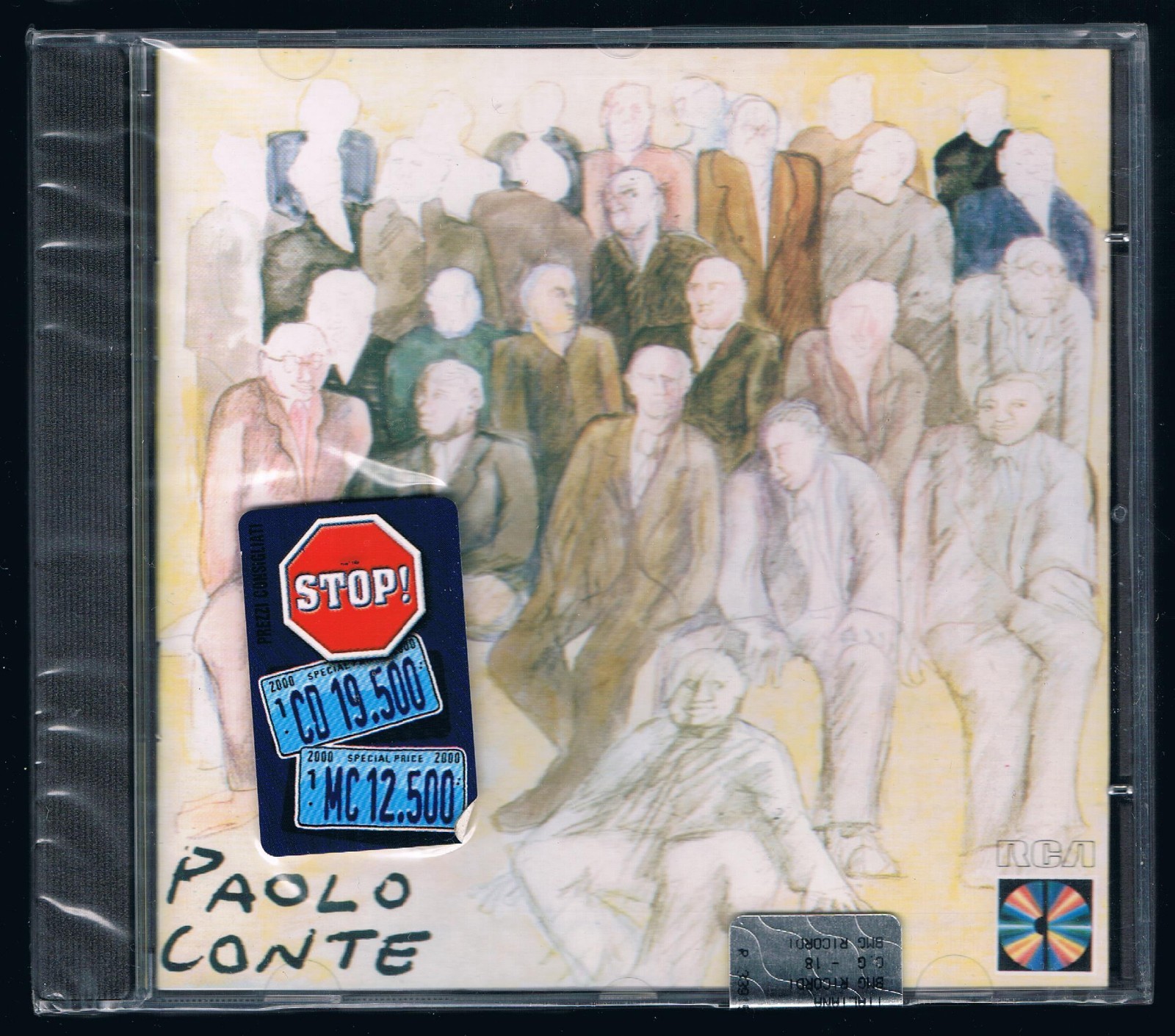 PAOLO CONTE OMONIMO CD SIGILLATO!!!