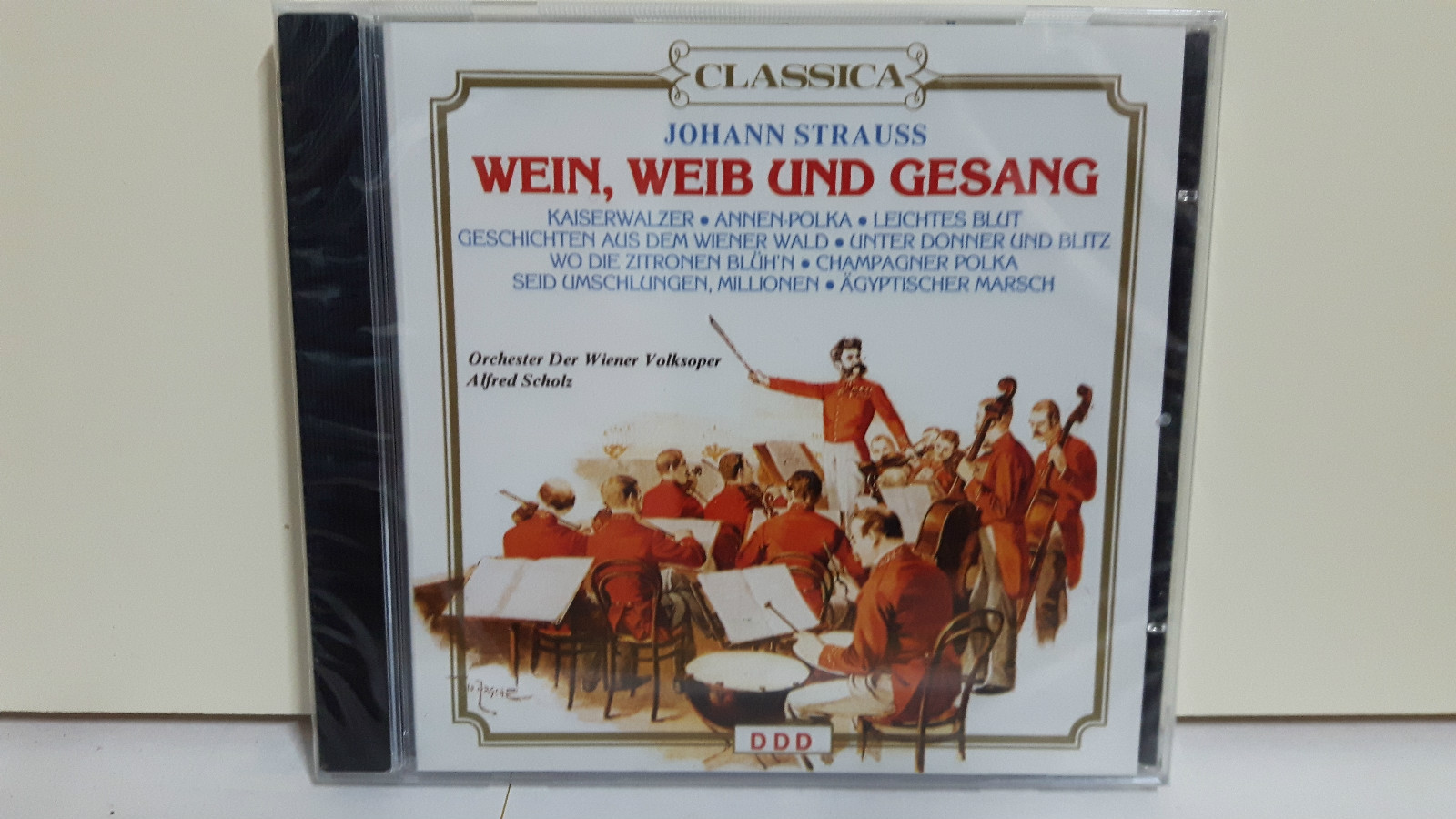 CLASSICA JOHANN STRAUSS SIGILLATO CD 8004883550487