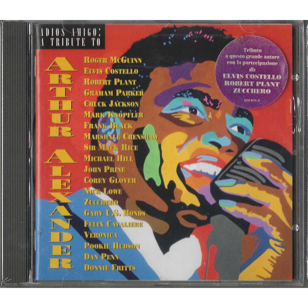 Various CD Adios Amigo: A Tribute To Arthur Alexander / Razor & Tie – 5236712 Si
