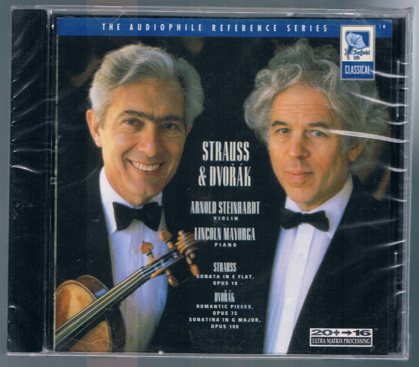 STRAUSS & DVORAK SONATA IN E FLAT OPUS 18/ROMANTIC PIECES OPUS 75 CD SIGILLATO