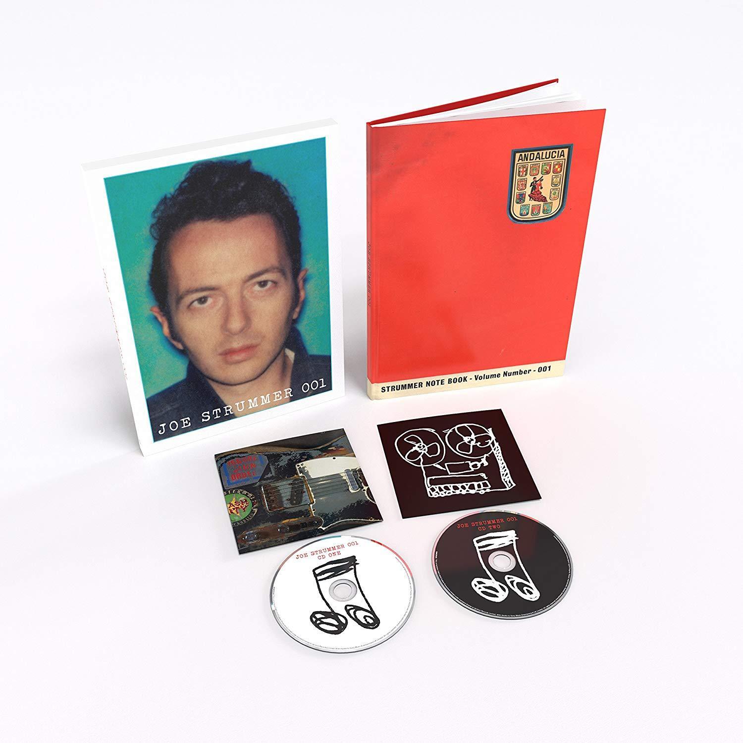 STRUMMER JOE JOE STRUMMER 001 2 CD DELUXE EDT. 32 CONFEZIONE A4+ NOTE BOOK 64