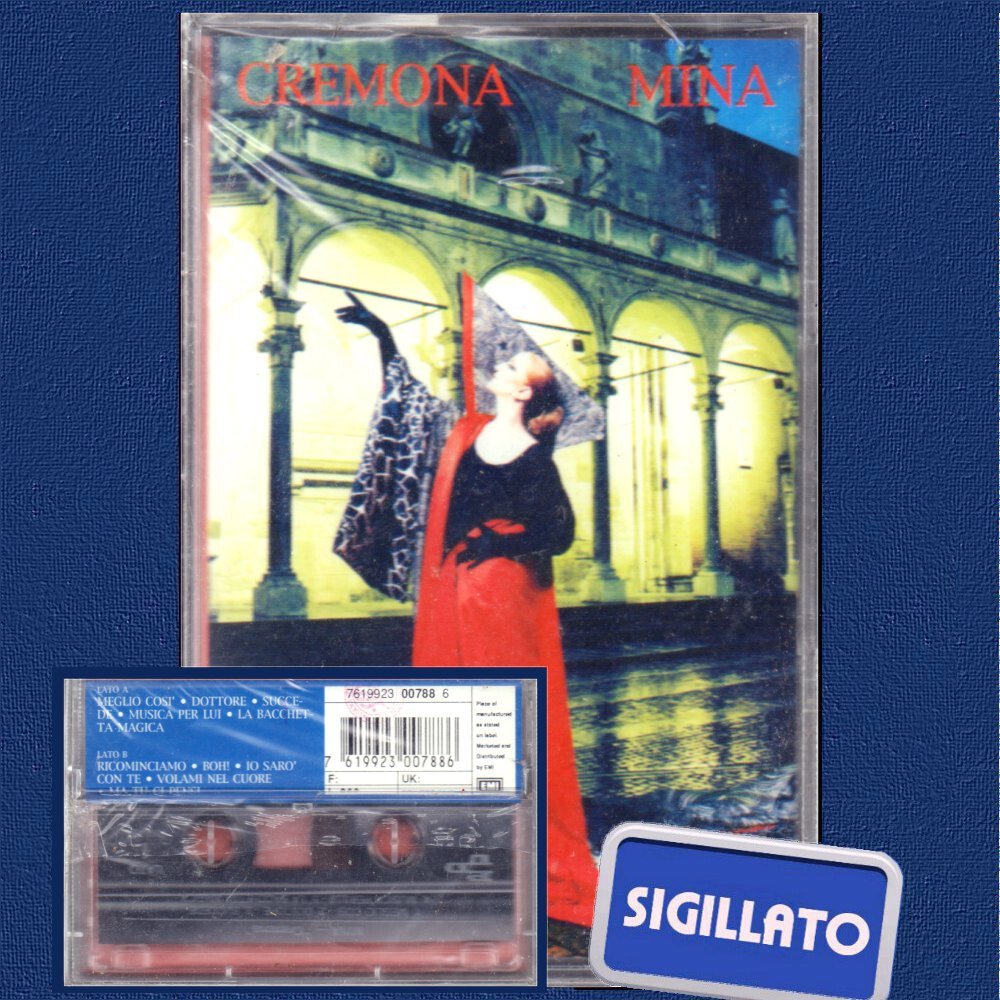 MINA " CREMONA " MUSICASSETTA  SIGILLATA   (MC K7)