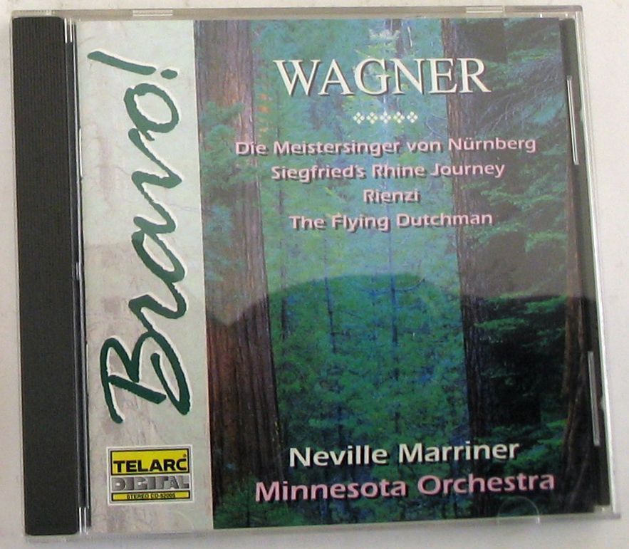 WAGNER R. - OVERTURES & PRELUDES - MARRINER - CD Nuovo Unplayed