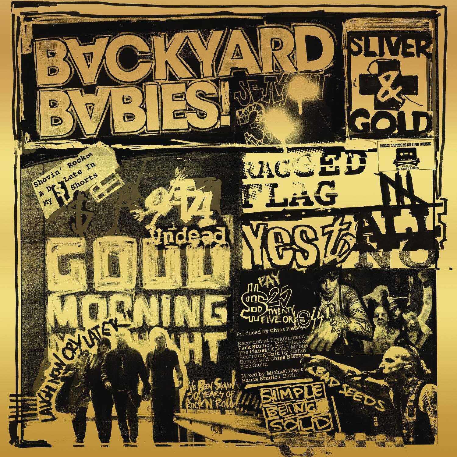 Backyard Babies Sliver and Gold (Vinyl LP)