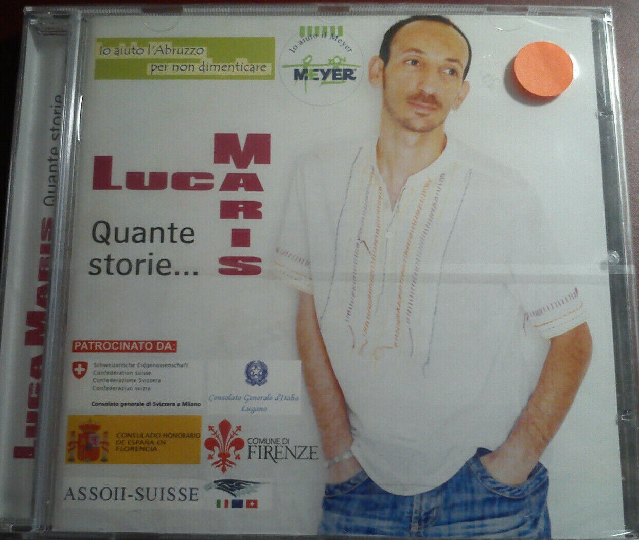 LUCA MARIS-QUANTE STORIE...*CD BRAND NEW STILL SEALED NUOVO  SIGILLATO