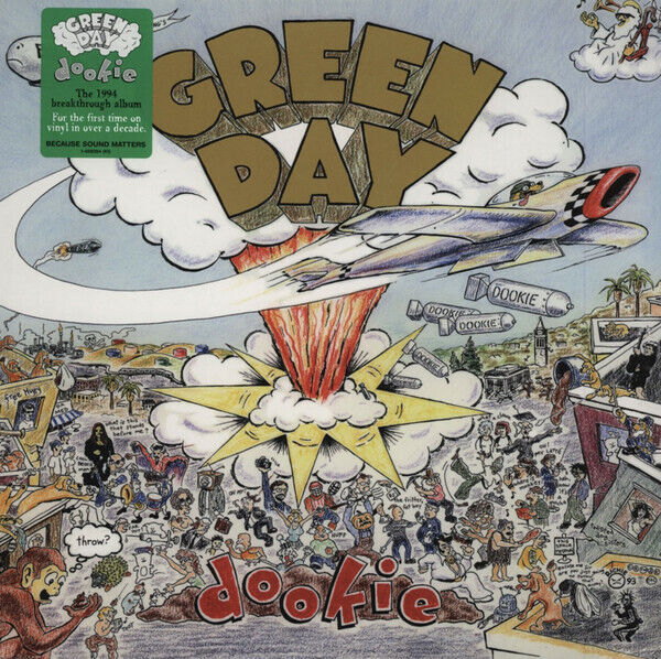 GREEN DAY DOOKIE VINILE LP NUOVO E SIGILLATO !!