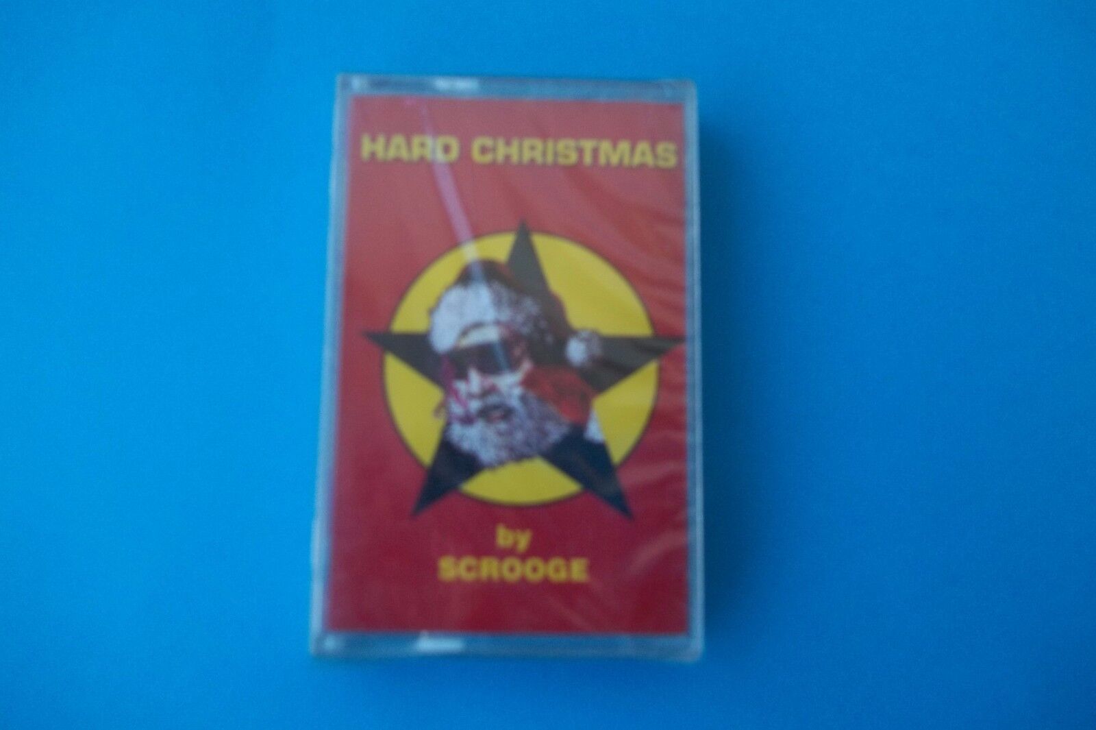 MUSICASSETTA K 7 "HARD CHISTMAS " BY SCROOGE DISCO CORPORATION 1992 SIGILLATA