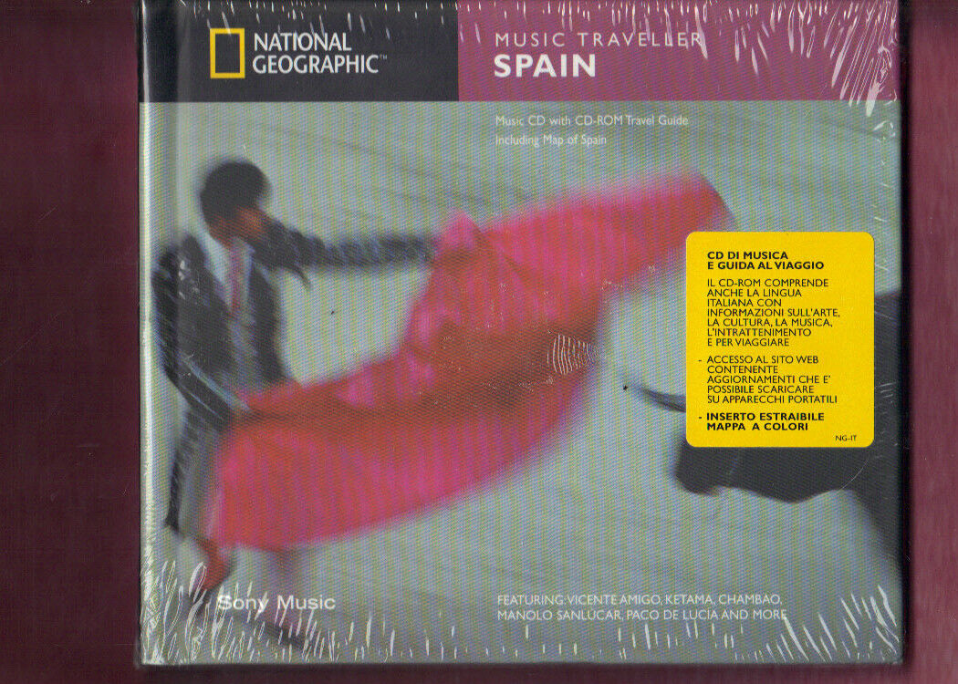 NATIONAL GEOGRAPHIC - SPAIN CD  NUOVO SIGILLATO