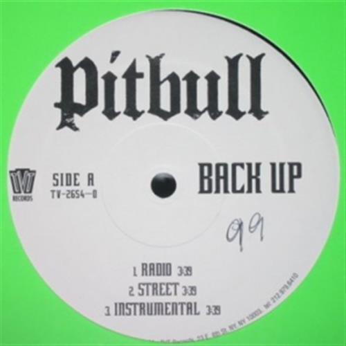 Back Up/dammit Man - Pitbull (Vinile)
