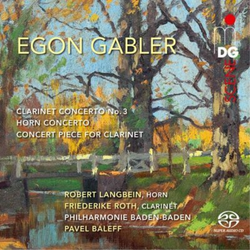 Egon Gabler Egon Gabler: Clarinet Concerto No. 3/Horn Concerto/Concert... (CD)
