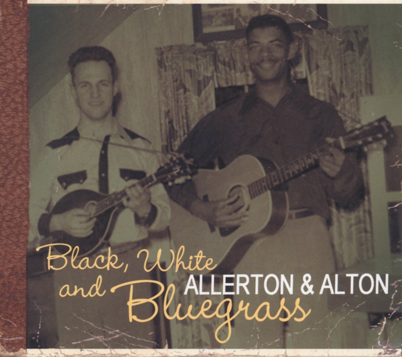 ALLERTON & ALTON Black White & Bluegrass (CD)