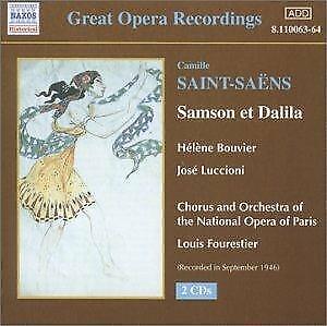 Camille Saint-saens  - Samson Et Dalila - 2 Cd