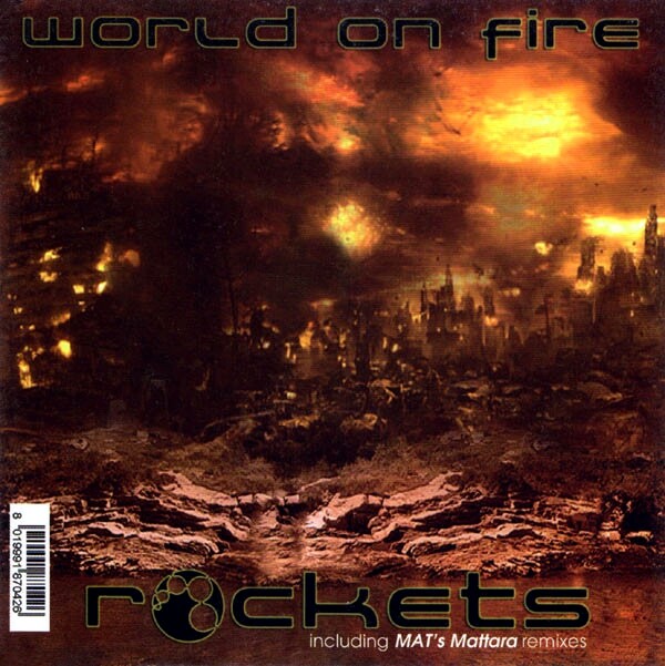 ROCKETS World on fire CD single M/M New!!!!