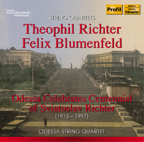 Theophil Richte Theophil Richter/Felix Blumenfeld: String Quartets: Odessa  (CD)
