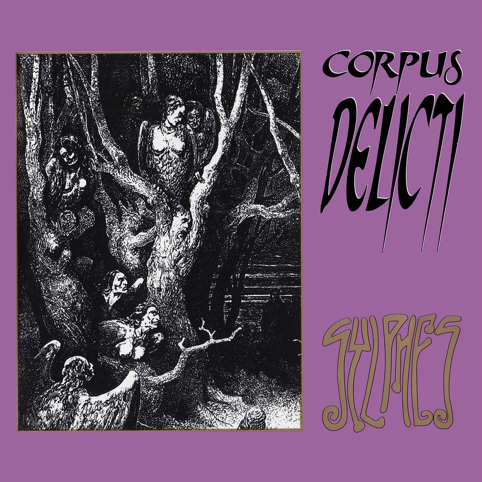 Corpus Delicti Sylphes - Purple/gold/white Haze Splatter (Vinyl LP)