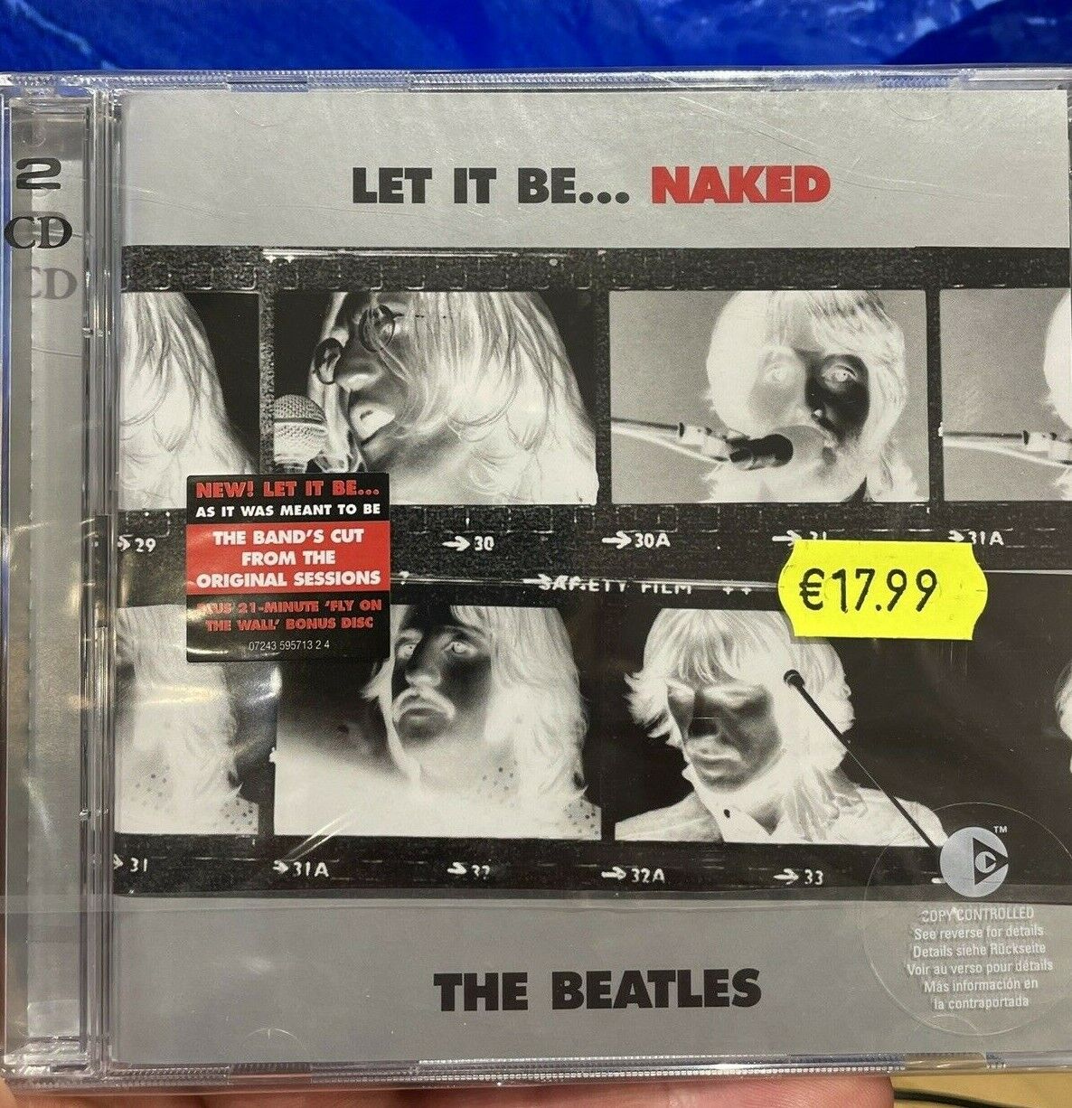 THE BEATLES LET IT BE.NAKED-2CD 2003 NUOVO DI ZECCA SIGILLATO ORGINAL FUORICATAL