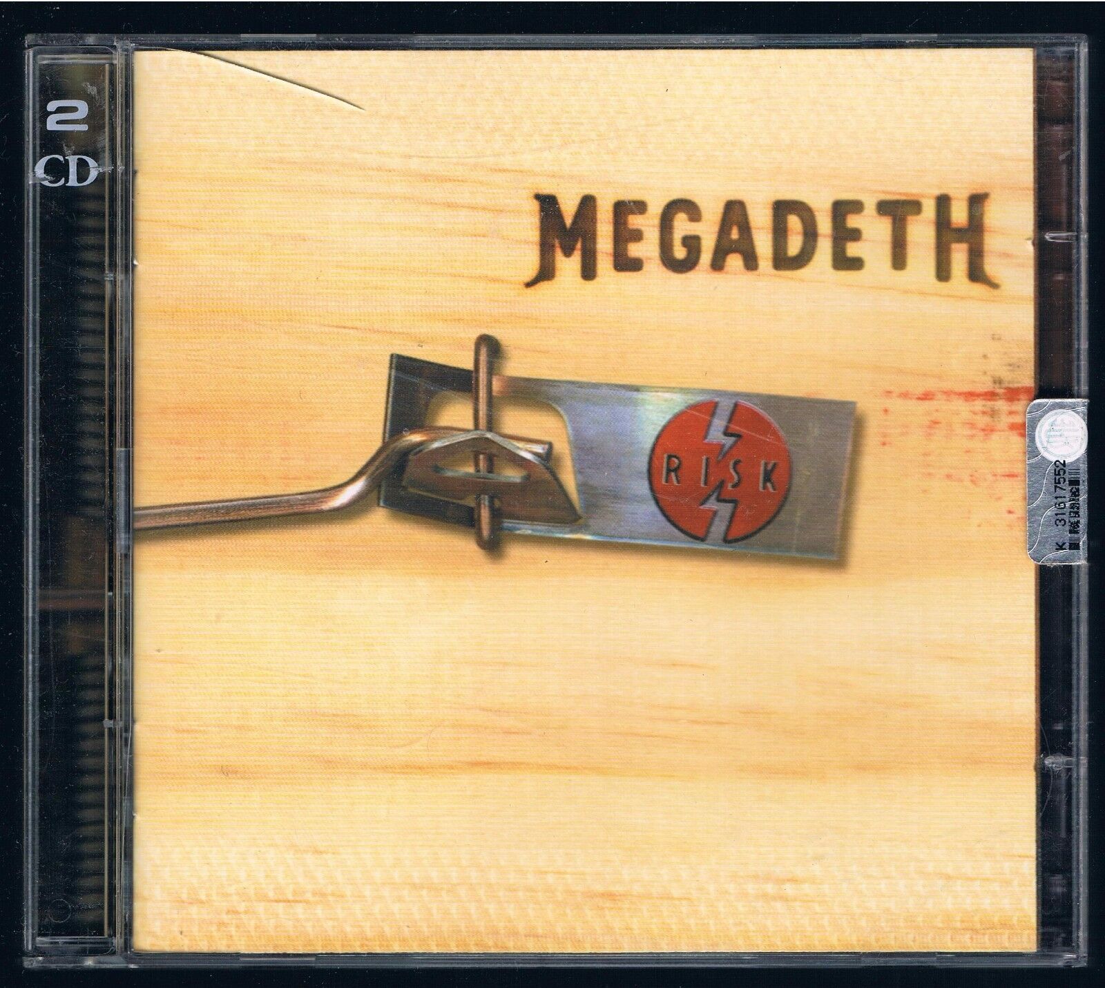 MEGADETH RISK - 2 CD F.C. CAPITOL SIGILLATO!!!