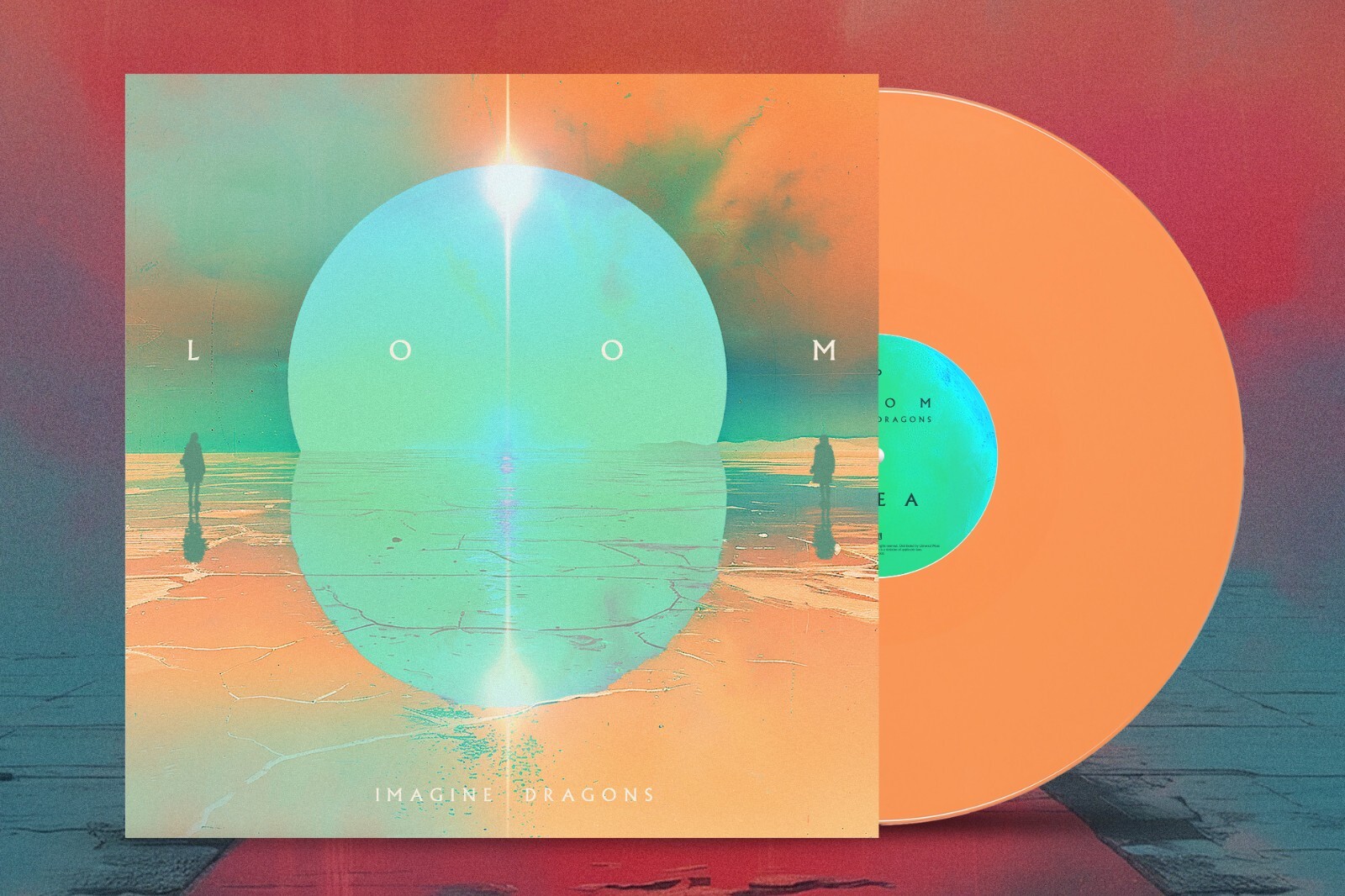 IMAGINE DRAGONS - Loom + Bonus (2024) LP Apricot Vinyl alt. cover
