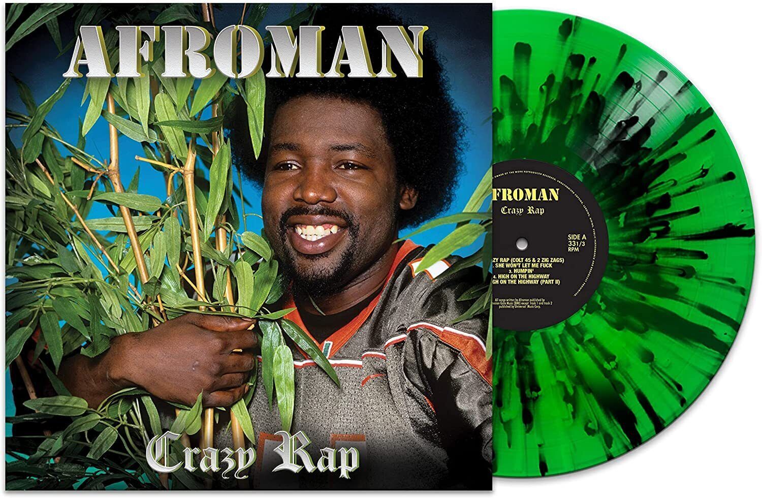 Afroman Crazy Rap (Vinyl LP) 12" Album Coloured Vinyl