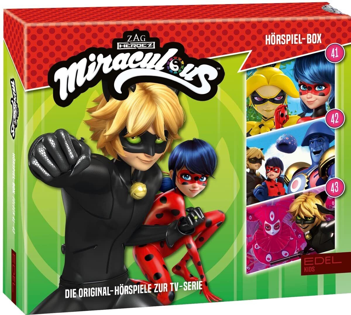 Miraculous Miraculous - Hörspiel-Box (Folge 41-43) - Die Original-Hörspiele (CD)