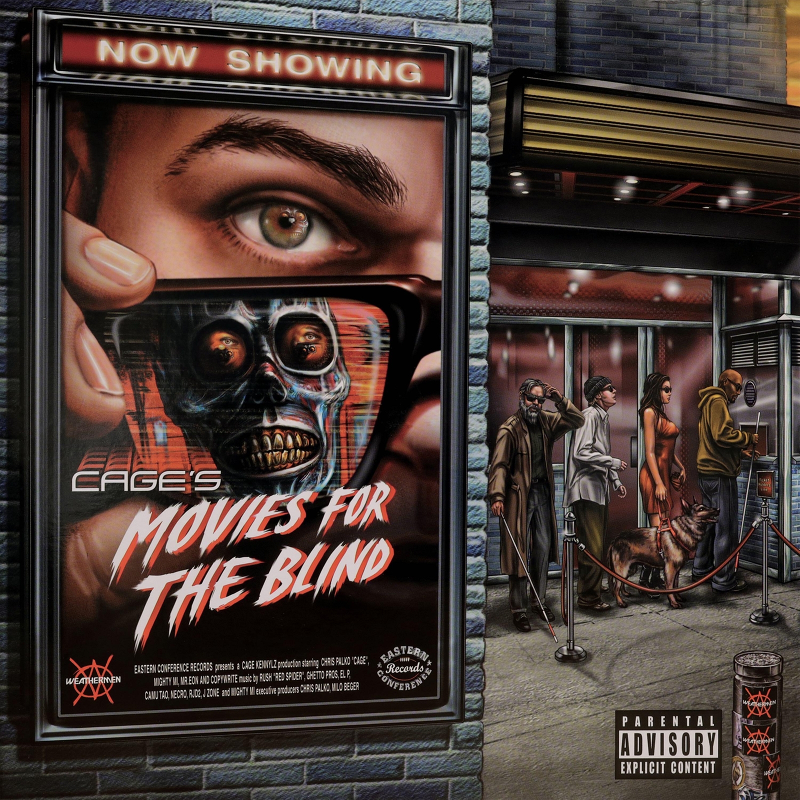 Cage Movies For The Blind (Vinyl LP) 12" Album