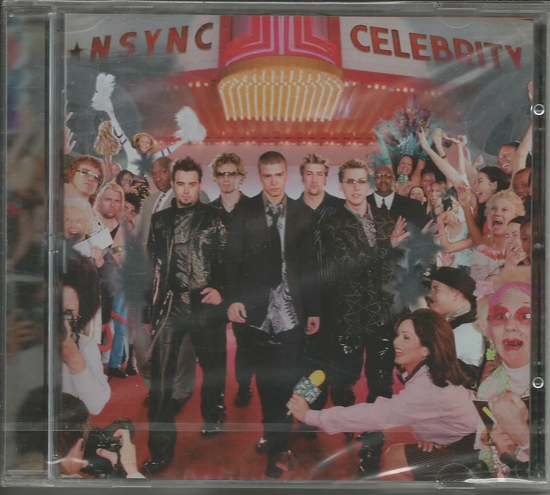 NSYNC - Celebrity - JUSTIN TIMBERLAKE CD 2001 SIGILLATO SEALED