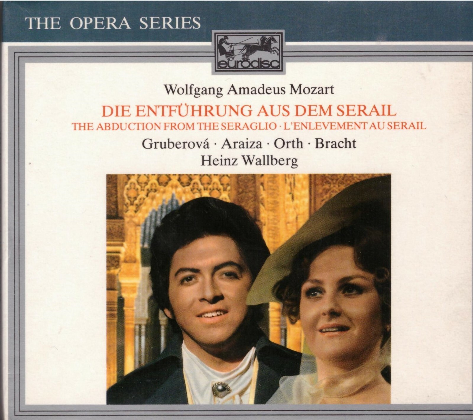 Mozart: Die Entfuhrung Aus Dem Serail / Wallberg, Gruberova, Araiza, Orth - CD