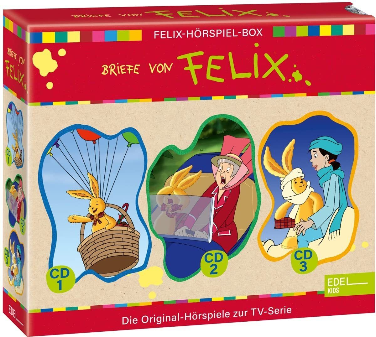 Felix-Briefe Vo Briefe von Felix - Hörspiel-Box (Folge 1 - 3) - Die Origina (CD)