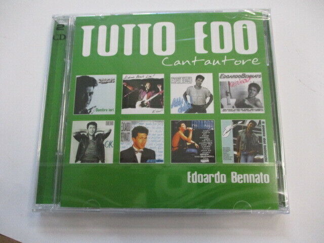 EDOARDO BENNATO - TUTTO EDO : CANTAUTORE - 2CD SIGILLATO 2009
