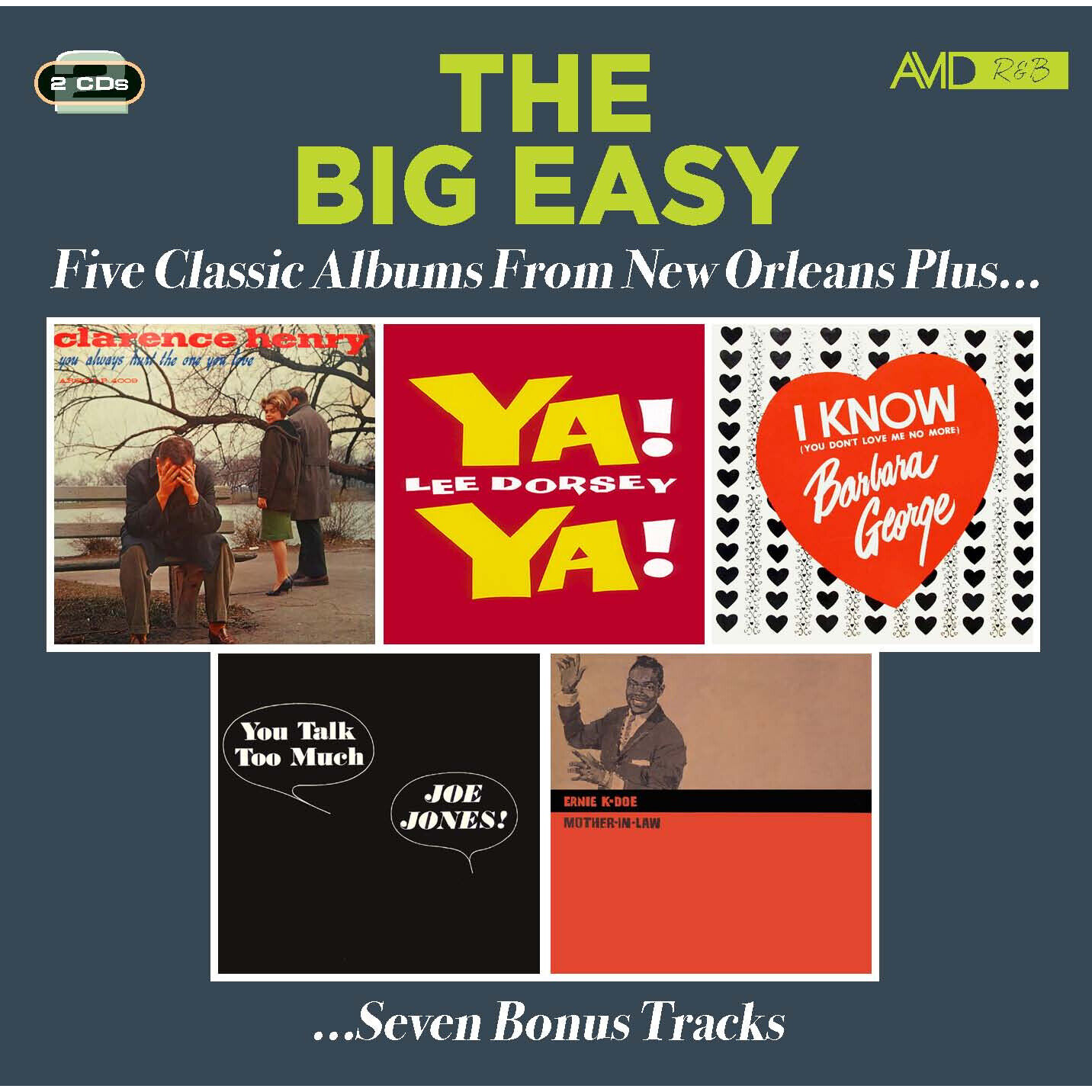 The Big Easy - Five Classic Albums From New Orleans Plus (Cd)