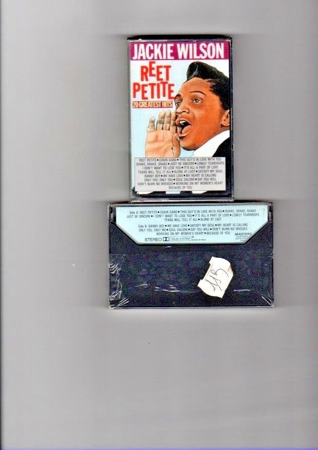 JACKIE WILSON - 20 GREATEST HITS REET PETITE  - MC NUOVA SIGILLATA