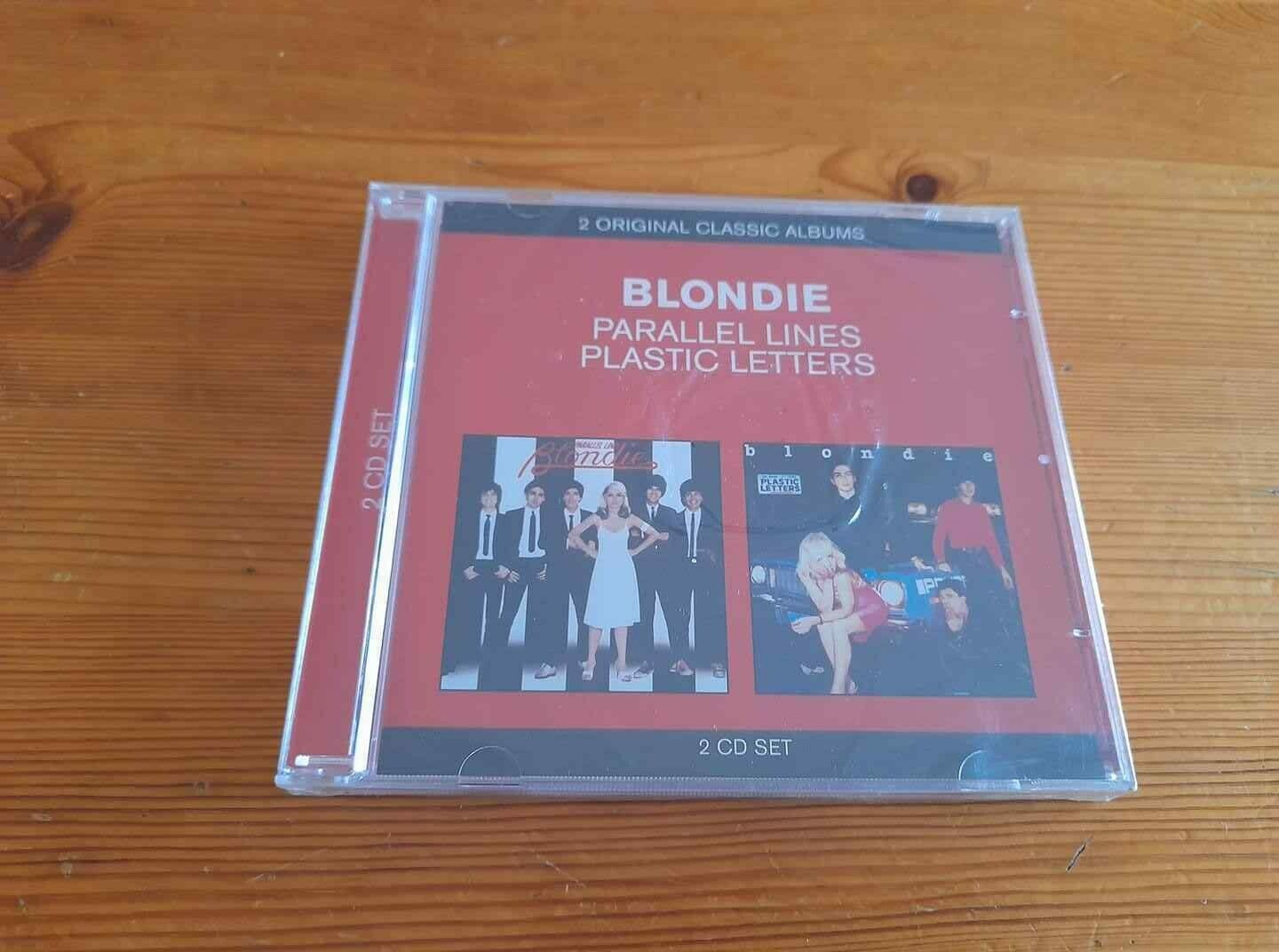CD doppio Blondie "Parallel lines+Plastic letters" nuovo e sigillato