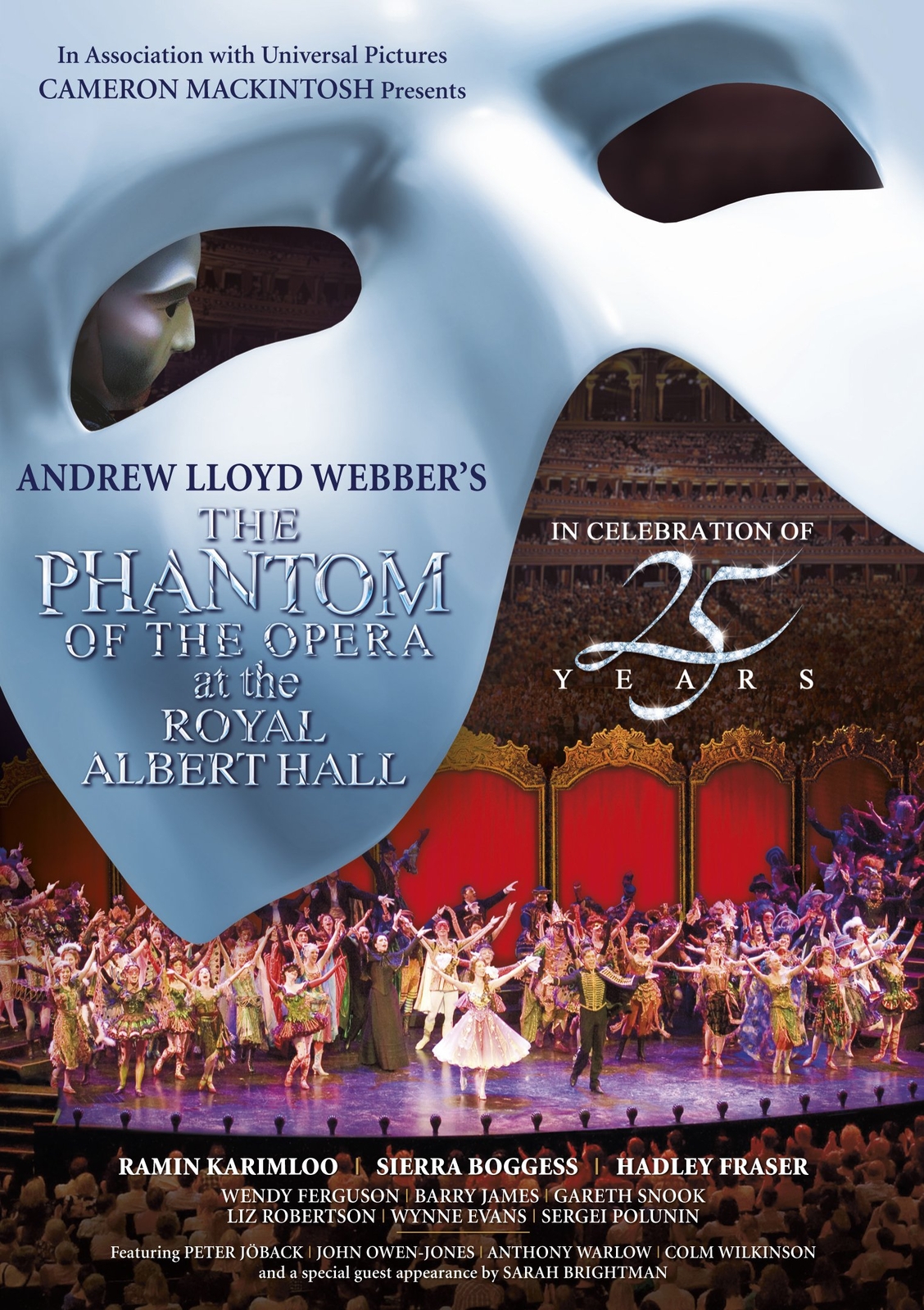 Music Dvd Andrew Lloyd Webber - The Phantom Of The Opera At The Albert Hall: 25T