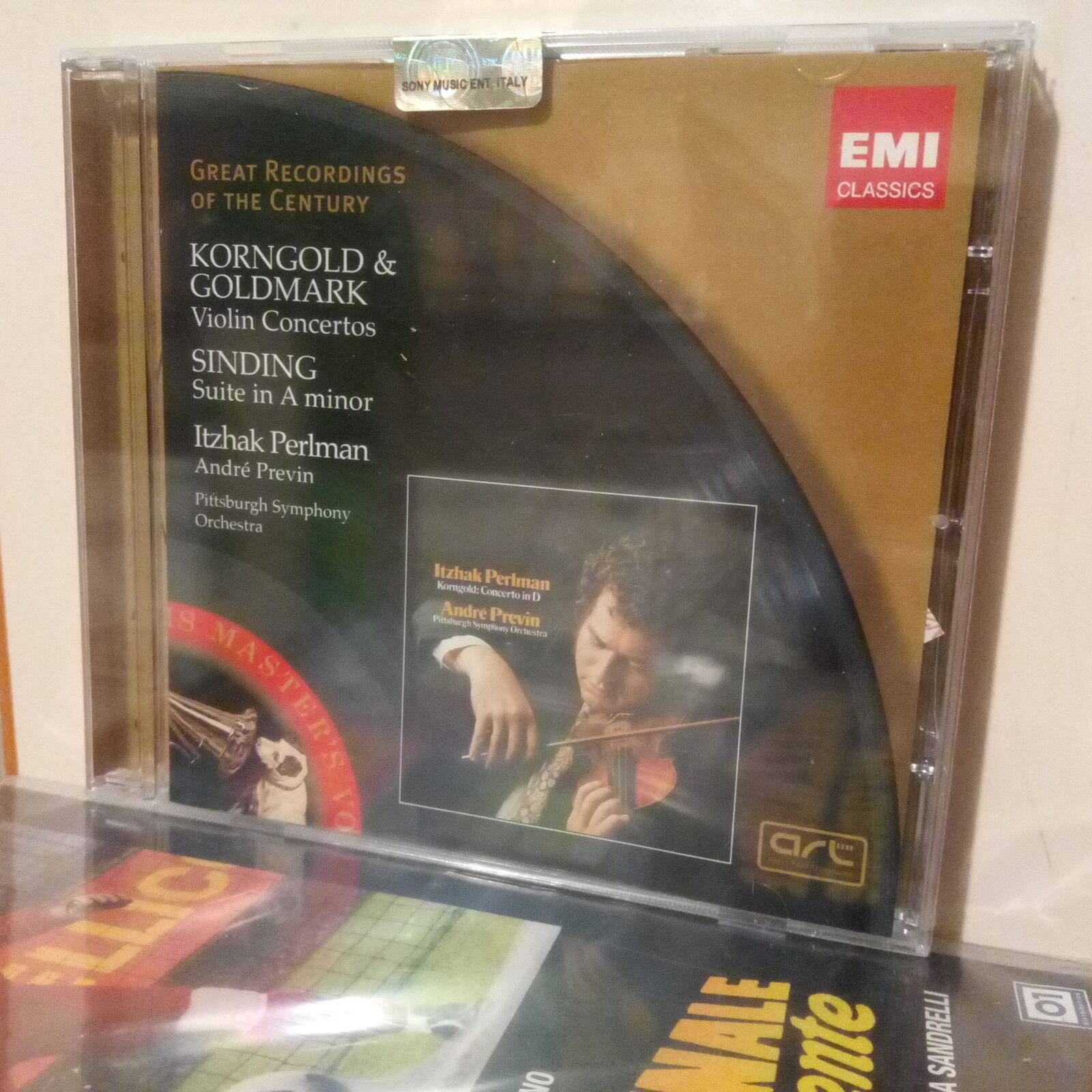 Violin Concertos - Korngold & Goldmark - Previn Cd Nuovo