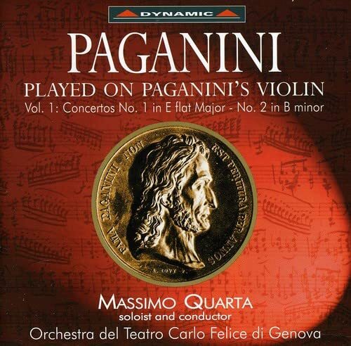 Massimo Quarta Paganini Played On Paganini's Violin (Massimo Quarta) (CD) Album