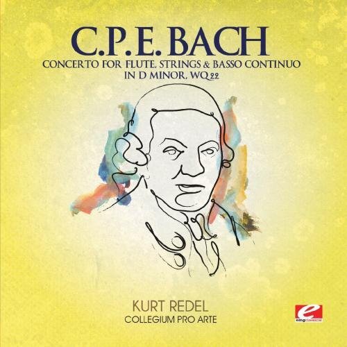 Carl Philipp Emanuel CONCERTO FOR FLUTE, STRINGS & BASSO CONTINUO IN D MINO (CD)