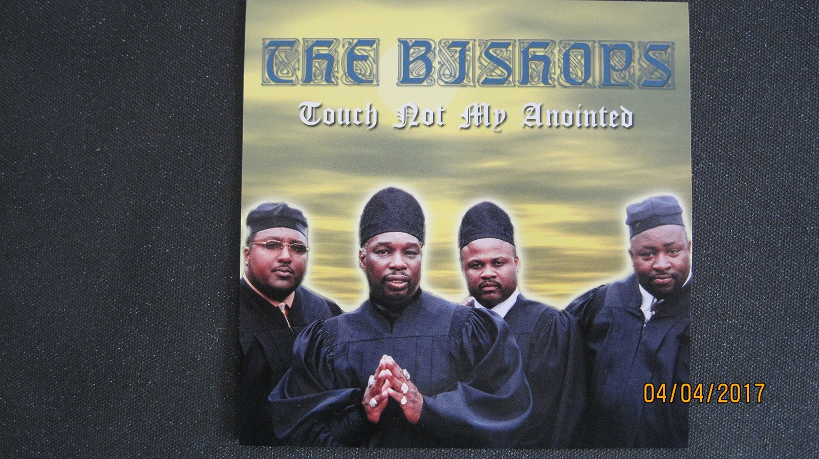 Touch Not My Anointed (CD)