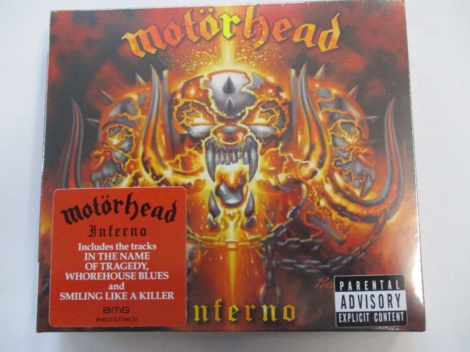 MOTORHEAD - INFERNO - CD DIGIPACK NEW SEALED 2004