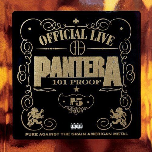 Pantera   - The Great Official Live: 101 Proof [2 LP] RHINO RECORDS