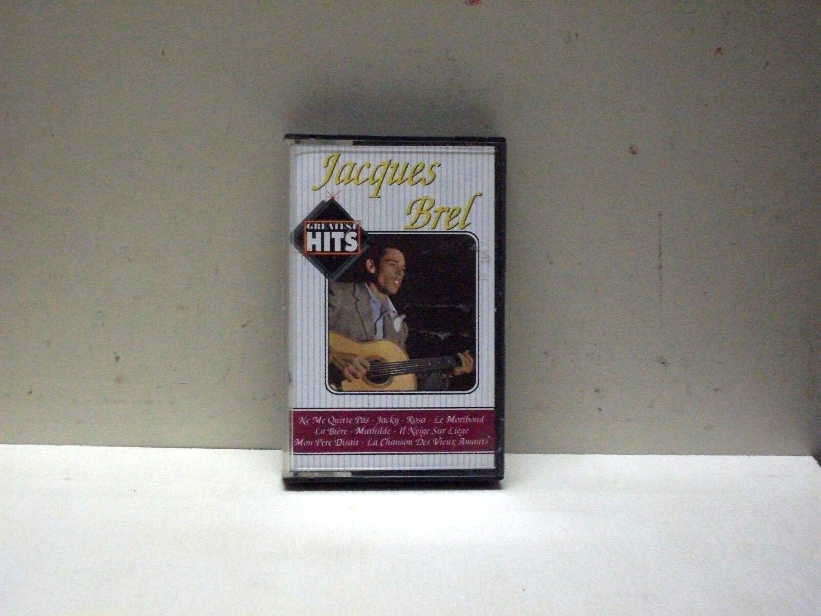 JAQUES BREL-MC- "GREATEST HITS" ORIGINALE NUOVA  APERTA
