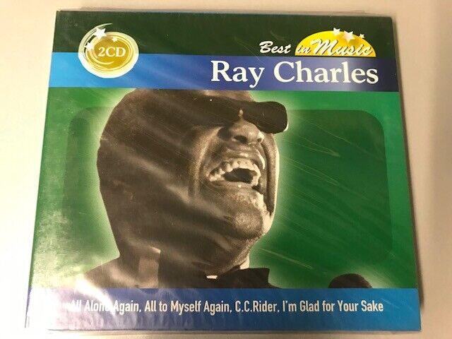 BEST IN MUSIC RAY CHARLES 2 CD AUDIO MUSICALE NUOVO SIGILLATO ☆