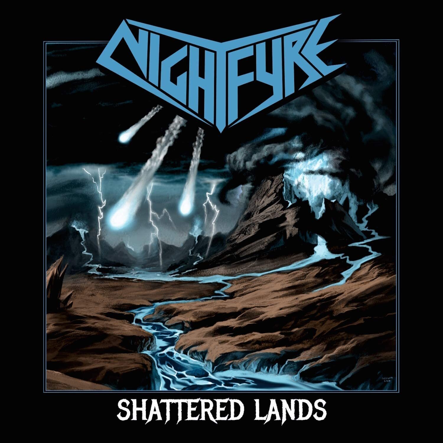 Nightfyre Shattered Lands (Vinyl LP) 12" EP