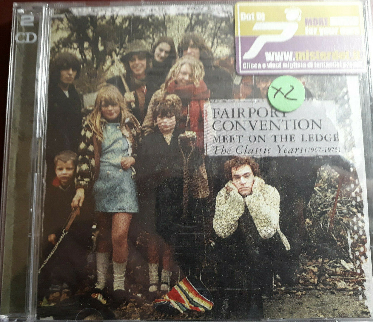 FAIRPORT CONVENTION- MEET CLASSIC 1967/75*2 CD BRAND NEW SEALED NUOVO SIGILLATO