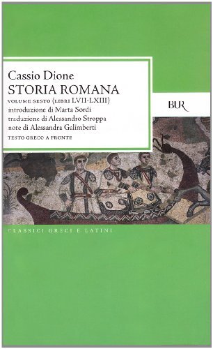 9788817172691 Storia romana. Testo greco a fronte: 6 - Cassio Dione,A. Stroppa