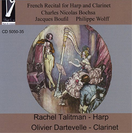 Robert Nicholas Charles Bochsa French Recital for Harp and Clarinet (CD) Album