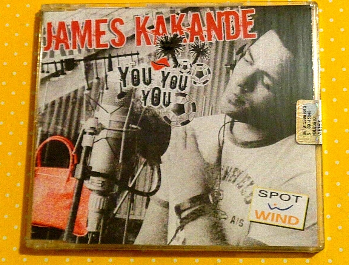 JAMES KAKANDE  -  YOU YOU YOU  -  CD SINGLE 2006  NUOVO E  SIGILLATO