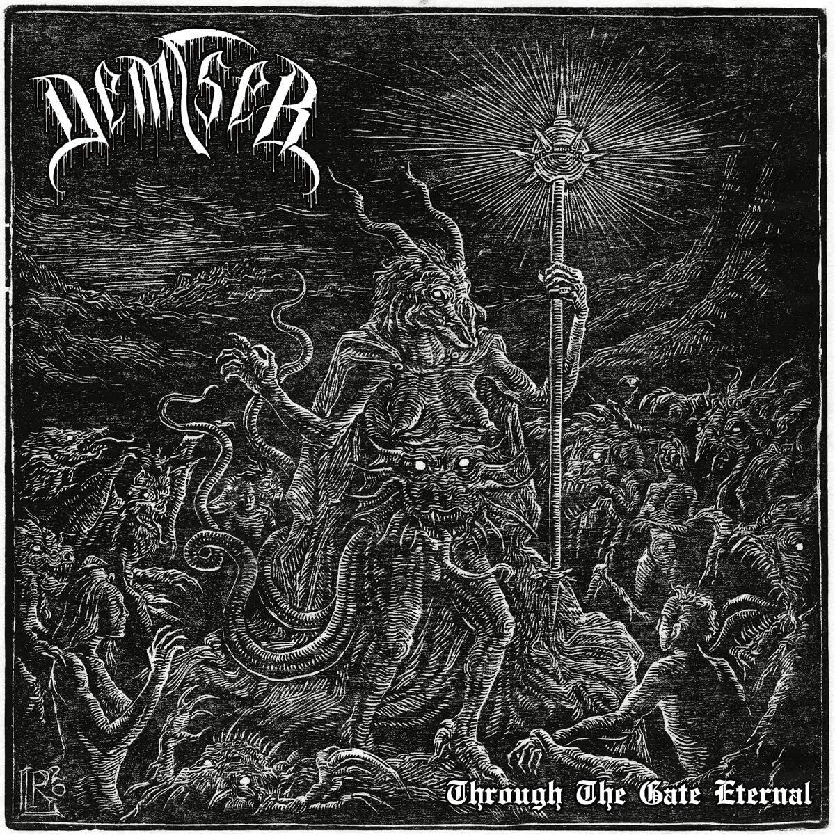 Demiser Through the Gate Eternal (Vinyl LP) 12" Album Coloured Vinyl